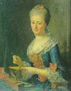 johann melchior wyrsch, Portrait of Madame Marie Joseph Francoise Hursule de Boquet de Courbouson
